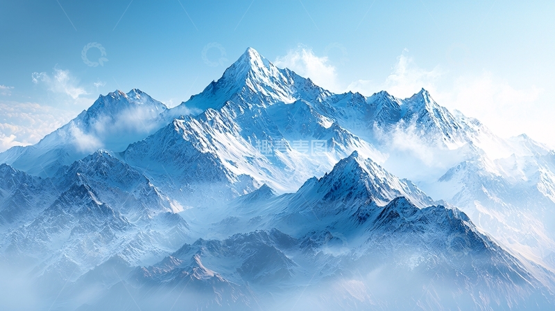 高清大图下载【趣麦麦图】雪山