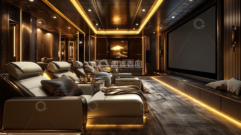 高清大图下载【趣麦麦图】高端私人影院