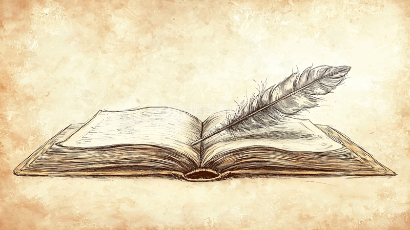 高清大图下载【趣麦麦图】复古书籍