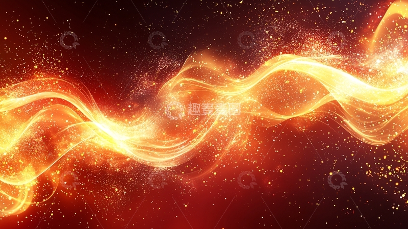 高清大图下载【趣麦麦图】火焰光波