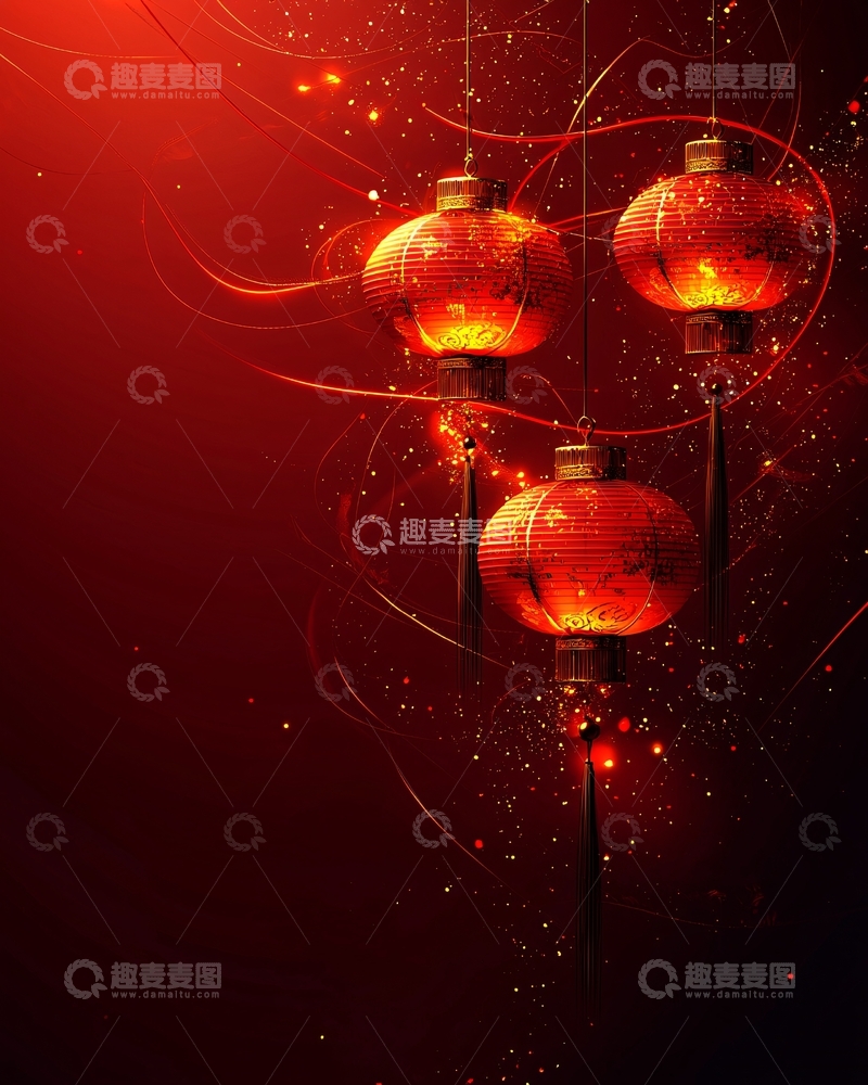 高清大图下载【趣麦麦图】红灯笼