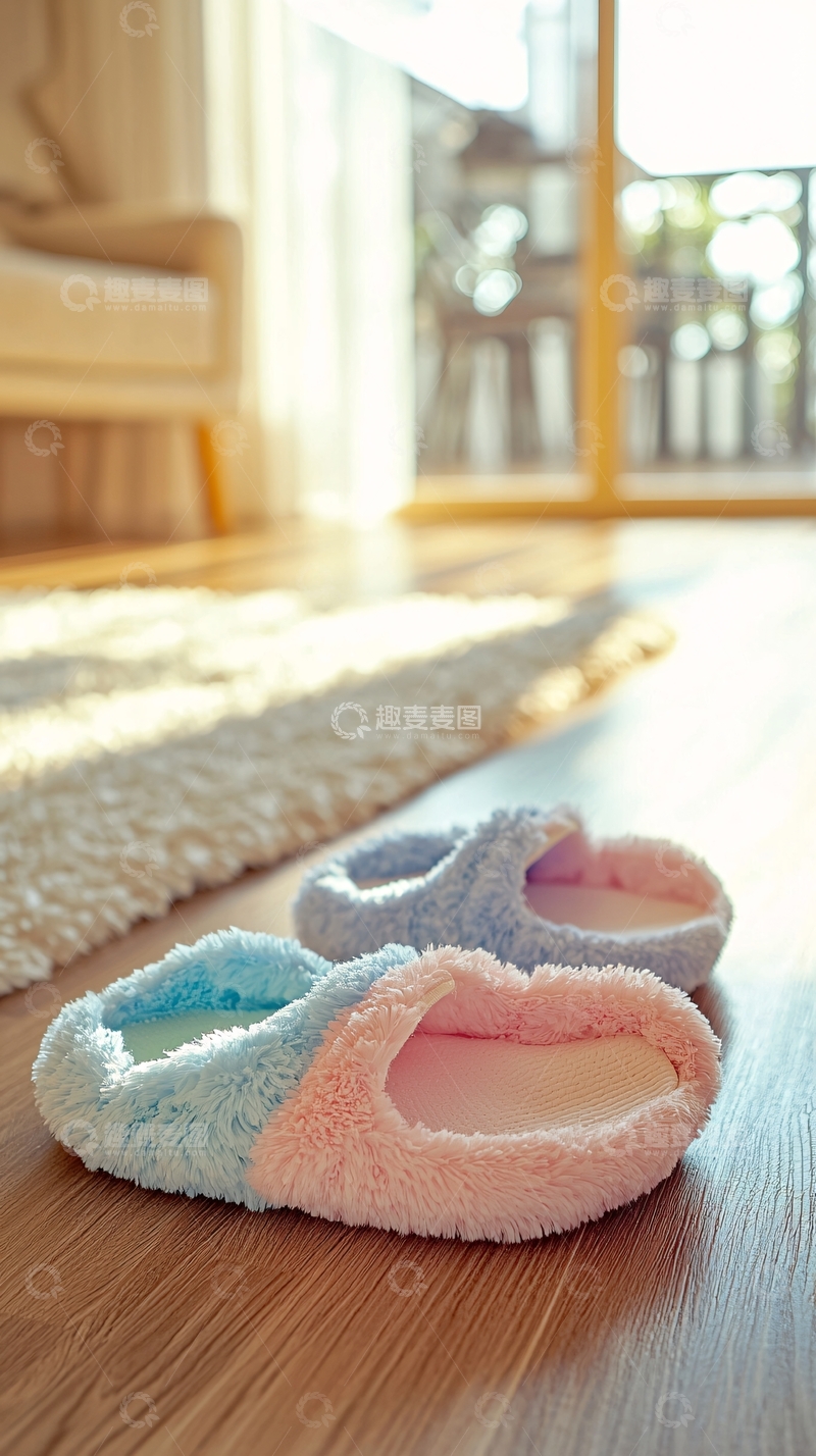 高清大图下载【趣麦麦图】家居拖鞋