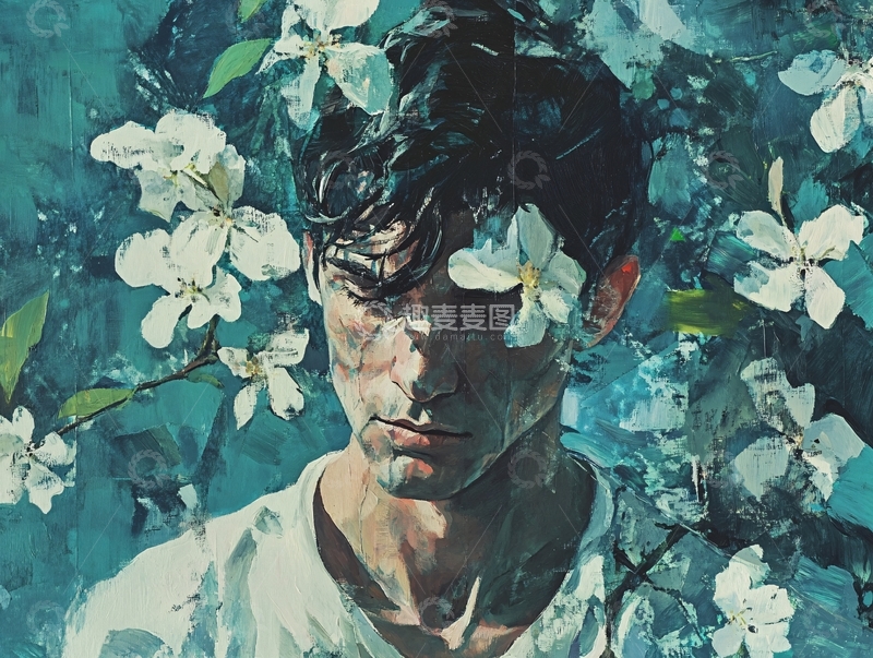 高清大图下载【趣麦麦图】青年男子