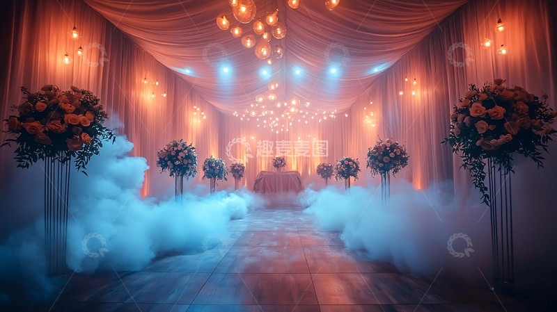 高清大图下载【趣麦麦图】婚礼仪式通道