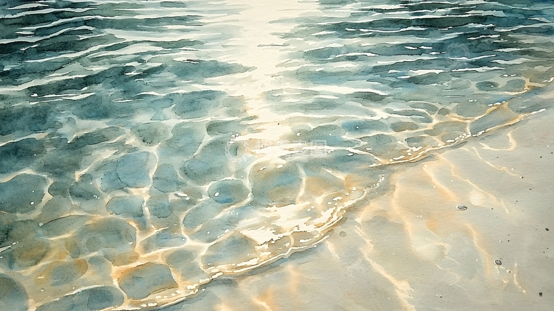 高清大图下载【趣麦麦图】水面波光粼粼