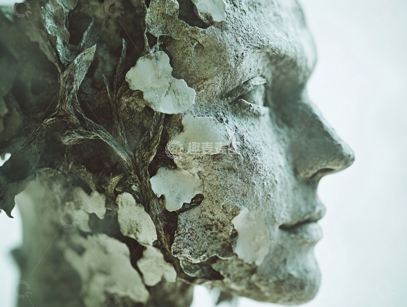 高清大图下载【趣麦麦图】石膏像