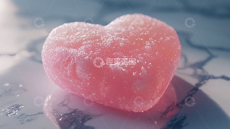 高清大图下载【趣麦麦图】爱心果冻