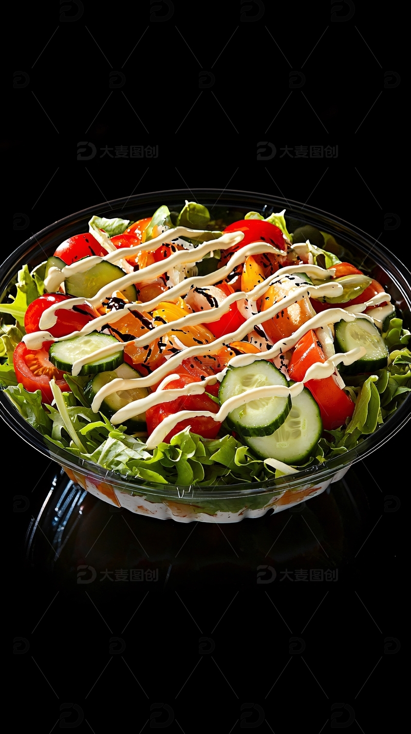 高清大图下载【趣麦麦图】色拉