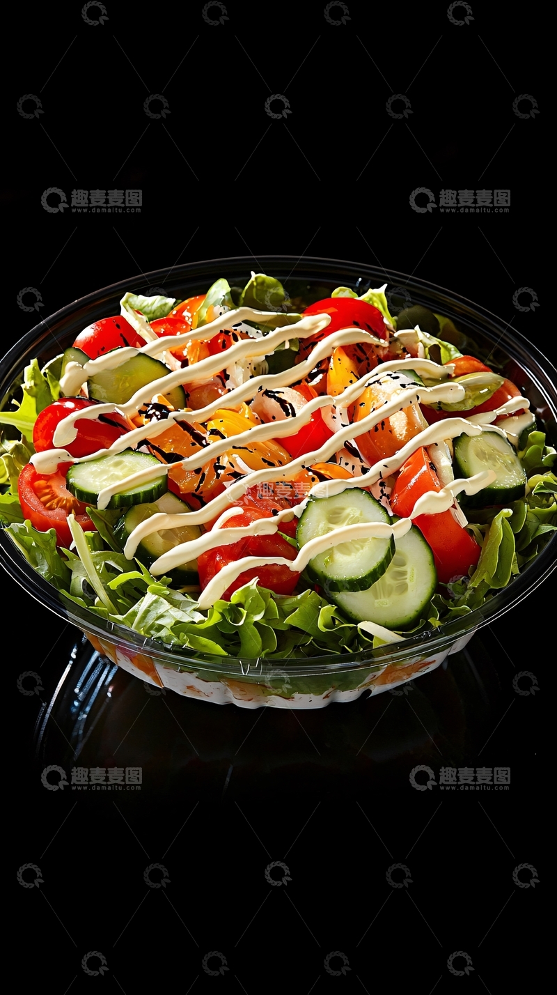 高清大图下载【趣麦麦图】色拉