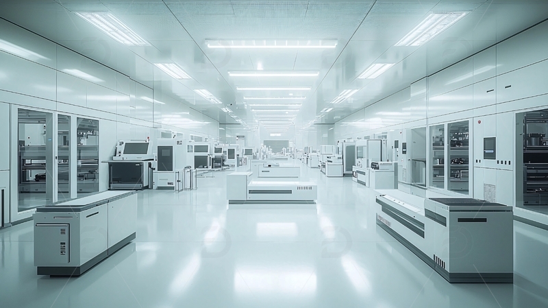 高清大图下载【趣麦麦图】现代化洁净实验室