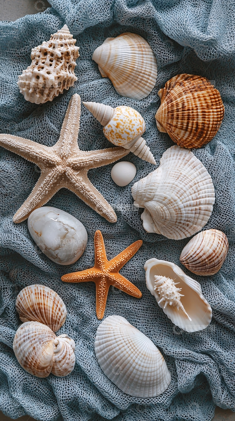 高清大图下载【趣麦麦图】贝壳