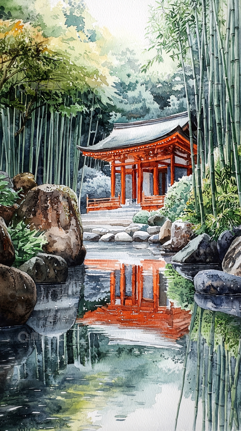 高清大图下载【趣麦麦图】水墨画