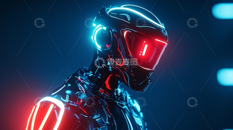 高清大图下载【趣麦麦图】未来战士