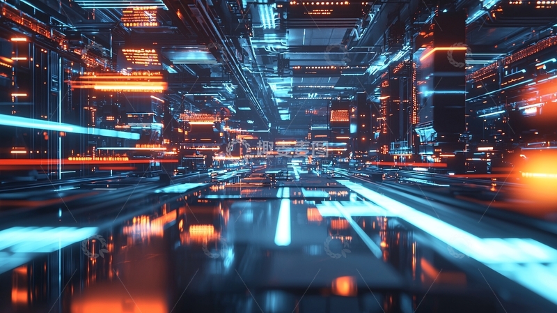 高清大图下载【趣麦麦图】未来科技感城市