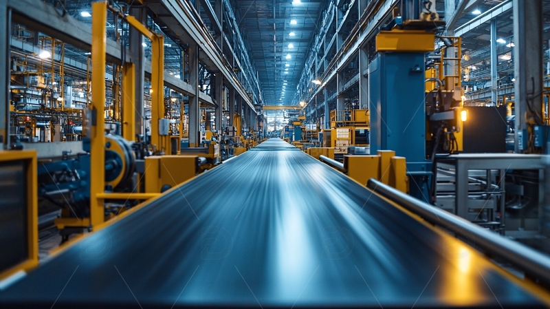 高清大图下载【趣麦麦图】现代化工厂流水线