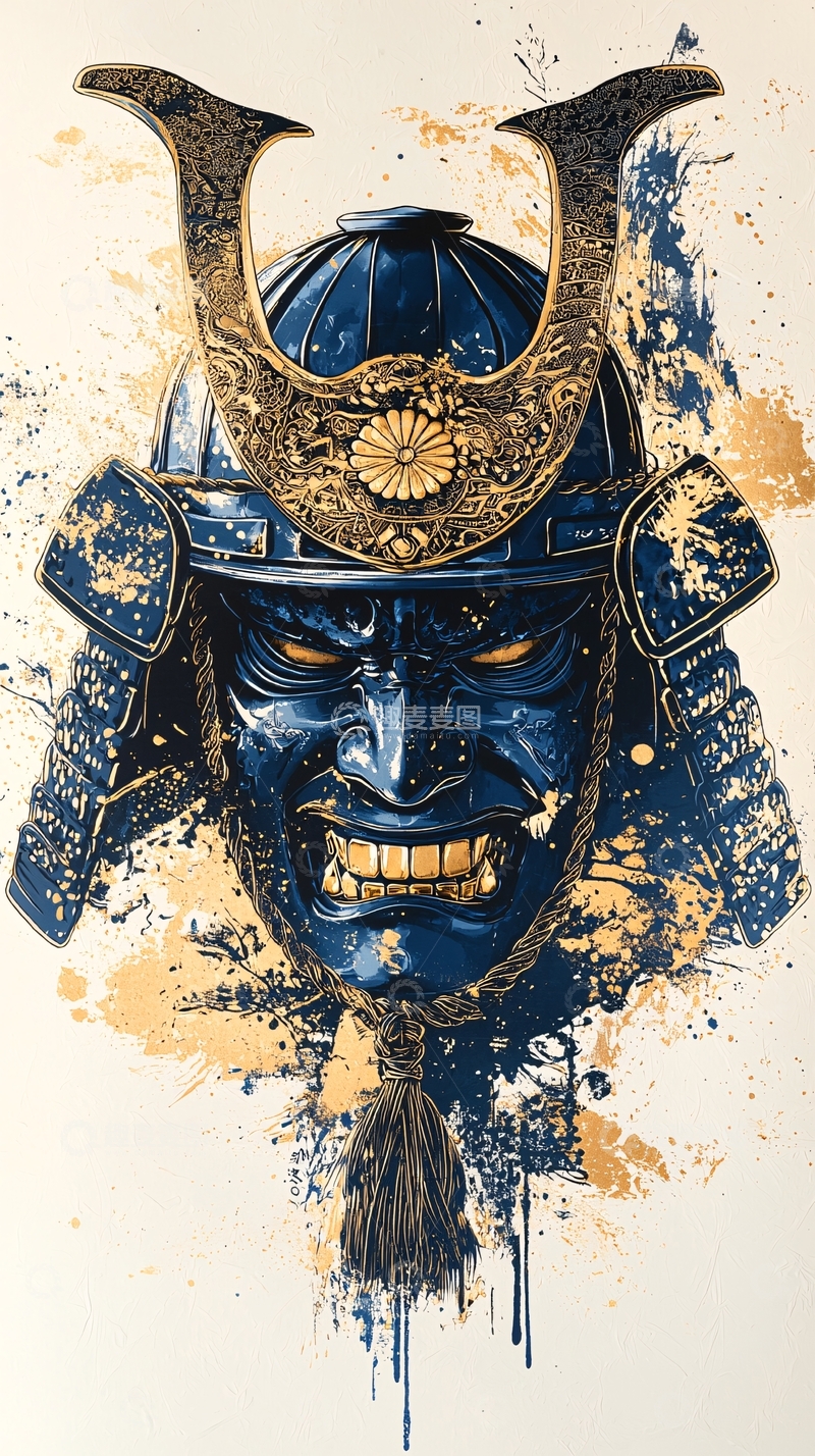 高清大图下载【趣麦麦图】武士盔甲