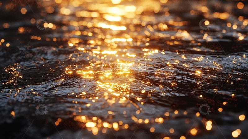 高清大图下载【趣麦麦图】水面光点