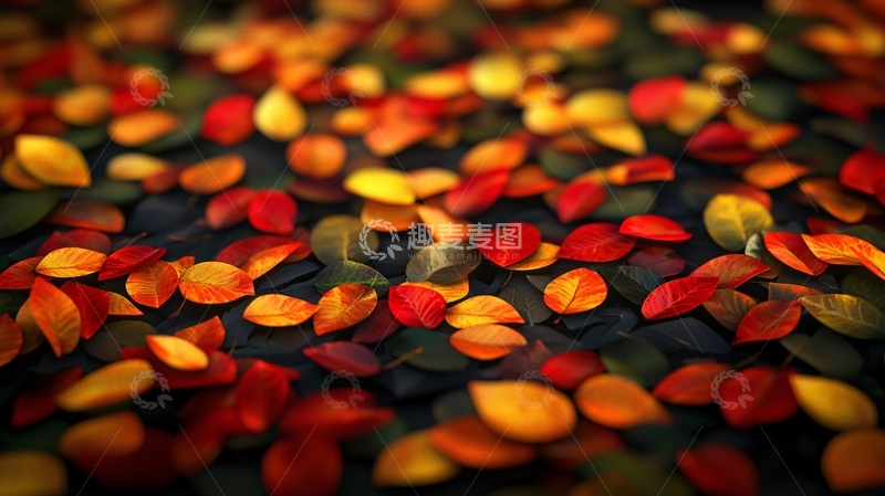 高清大图下载【趣麦麦图】秋叶