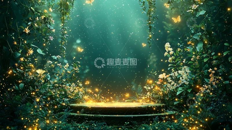 高清大图下载【趣麦麦图】梦幻森林入口