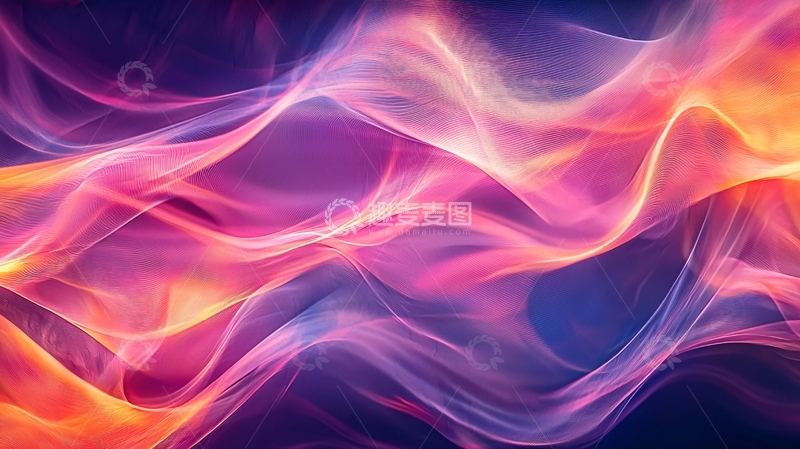 高清大图下载【趣麦麦图】梦幻般的光影流动