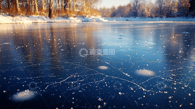 高清大图下载【趣麦麦图】冰面