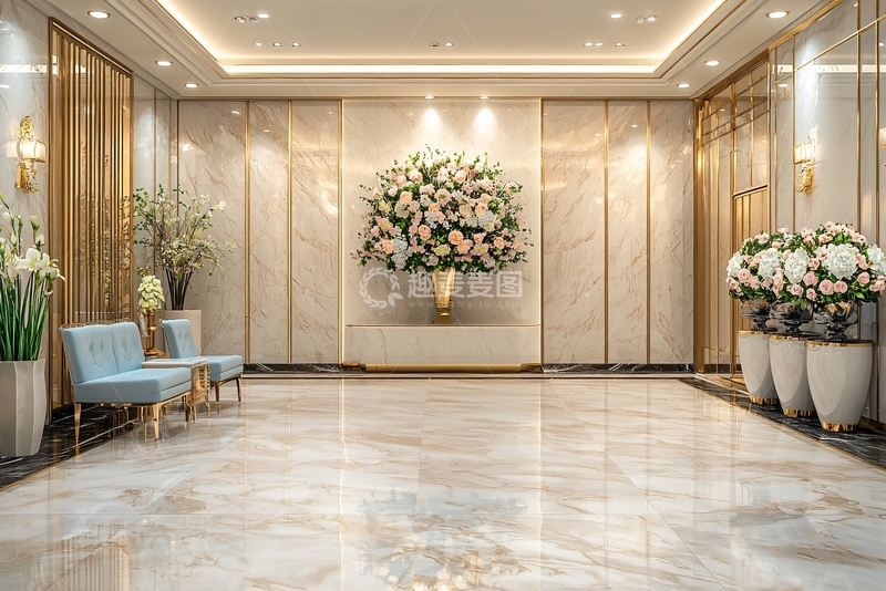 高清大图下载【趣麦麦图】奢华酒店大堂17
