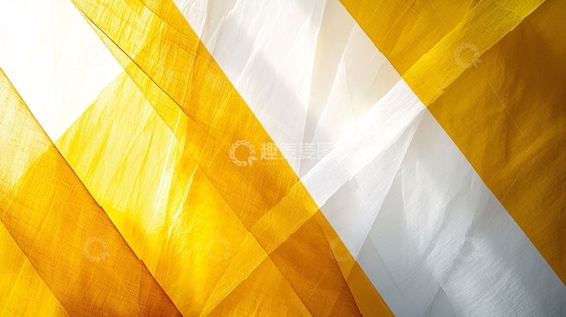 高清大图下载【趣麦麦图】金色和白色几何抽象