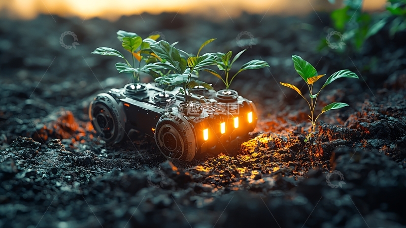 高清大图下载【趣麦麦图】未来感小车