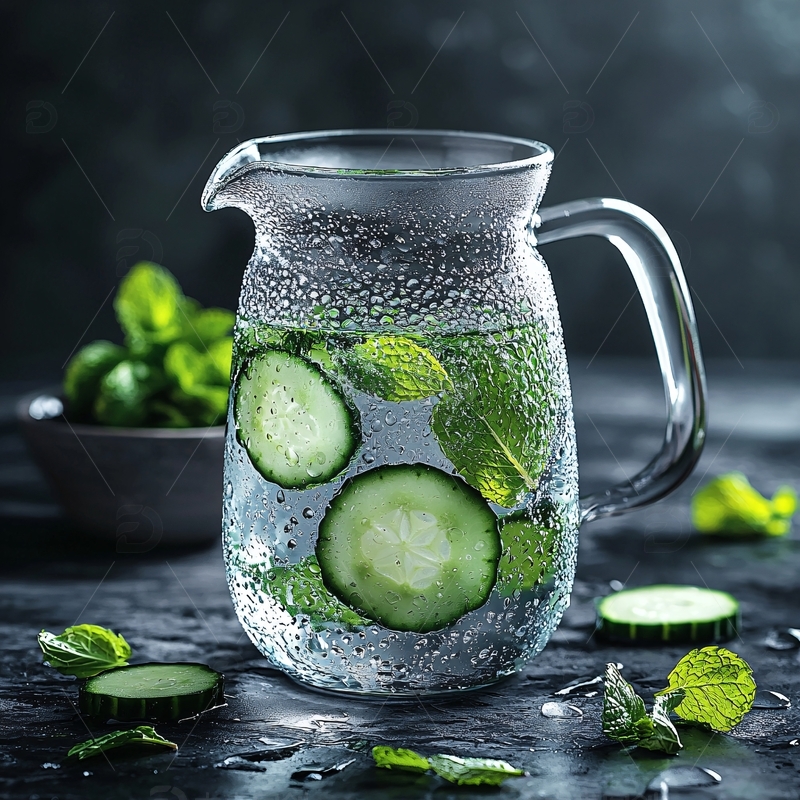黄瓜薄荷冷饮