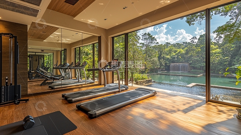 高清大图下载【趣麦麦图】健身房