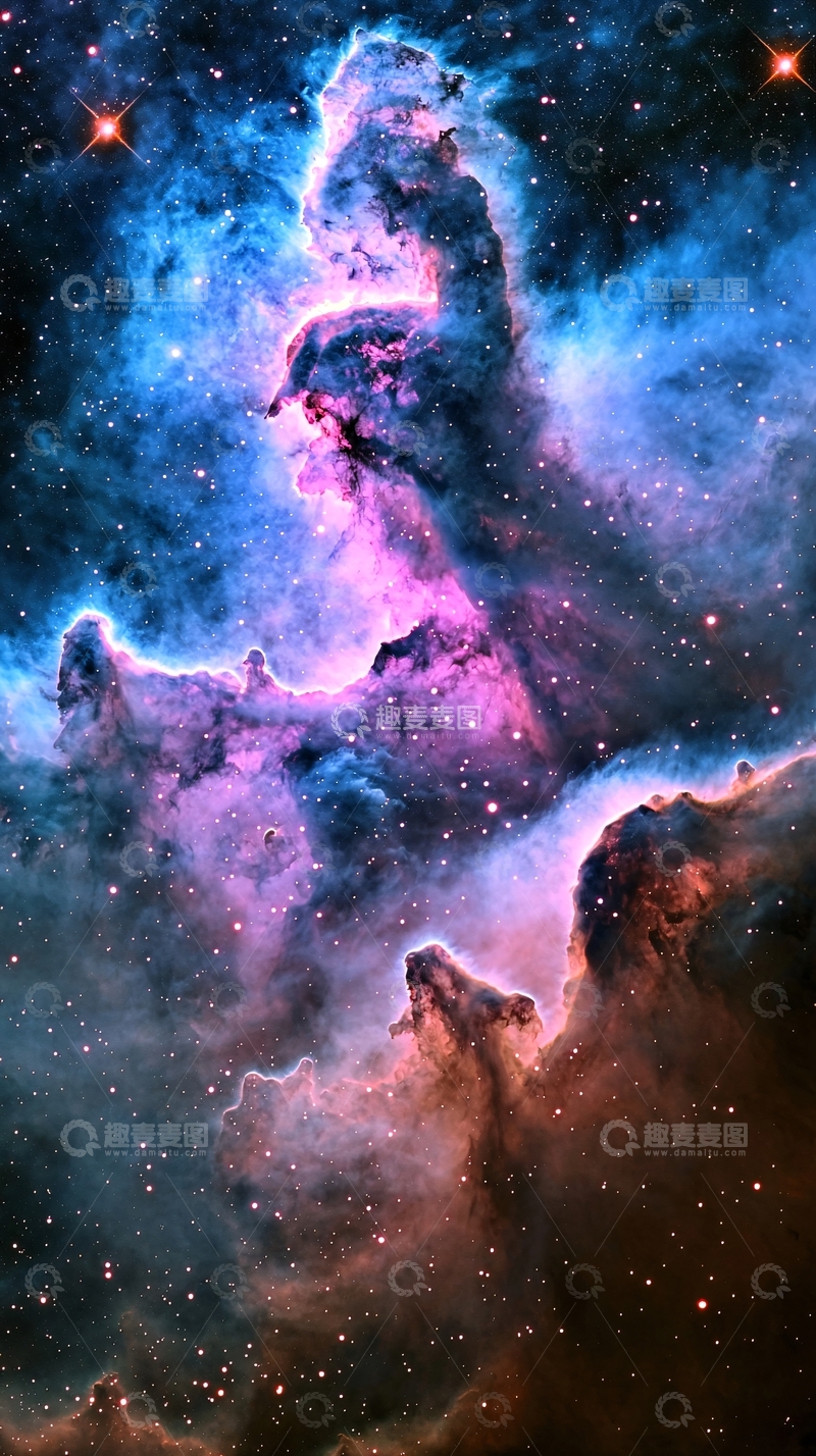 高清大图下载【趣麦麦图】宇宙星云高清图片