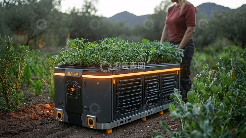 高清大图下载【趣麦麦图】田园智能种植设备