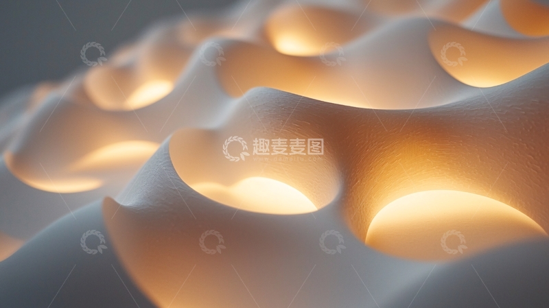 高清大图下载【趣麦麦图】光影雕塑