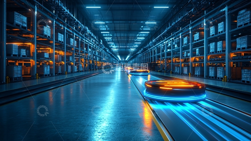 高清大图下载【趣麦麦图】未来科技感仓库