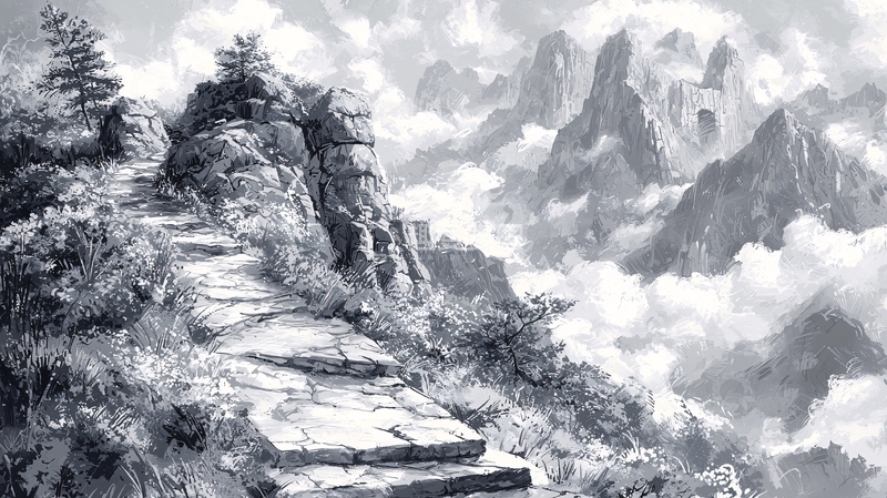 高清大图下载【趣麦麦图】云海仙境