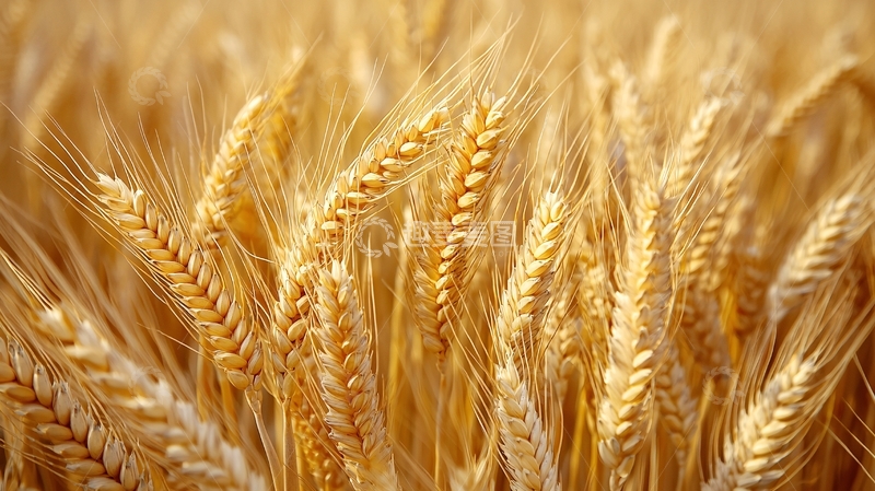 高清大图下载【趣麦麦图】金黄麦浪