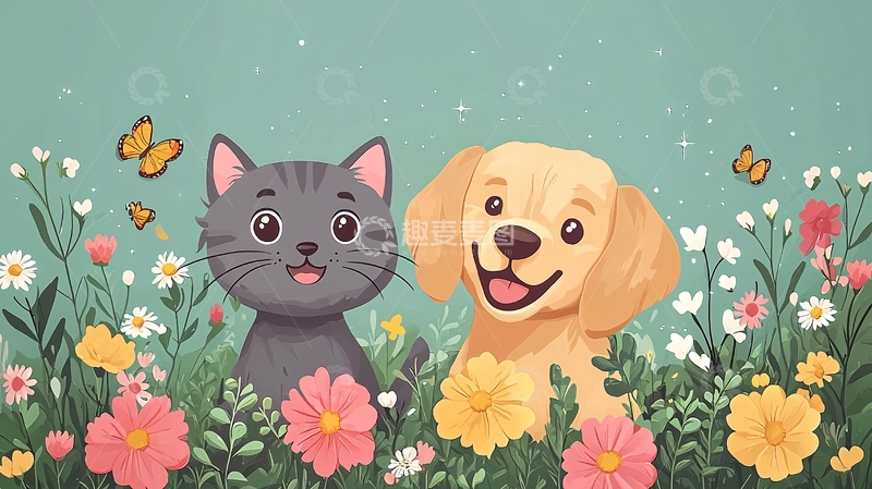 高清大图下载【趣麦麦图】猫咪