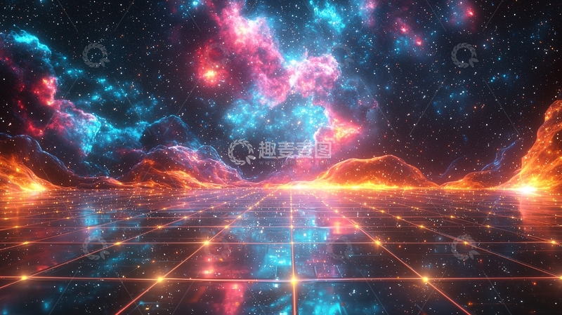 高清大图下载【趣麦麦图】宇宙星云