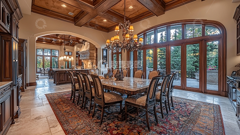 高清大图下载【趣麦麦图】豪华餐厅