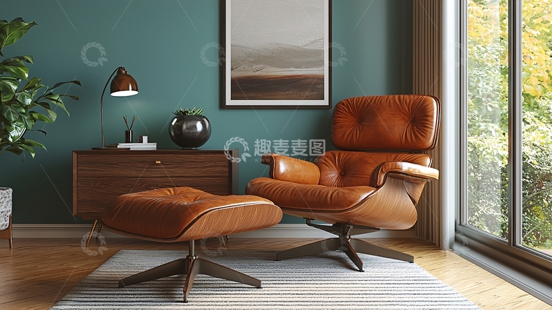 高清大图下载【趣麦麦图】极简风格休闲座椅