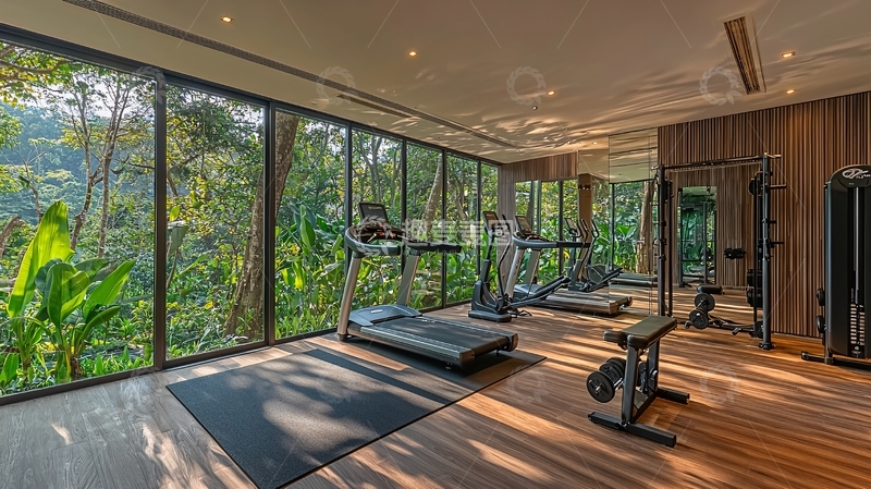 高清大图下载【趣麦麦图】私家健身房