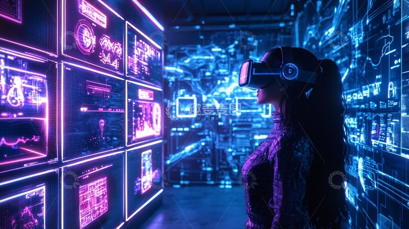 高清大图下载【趣麦麦图】虚拟现实