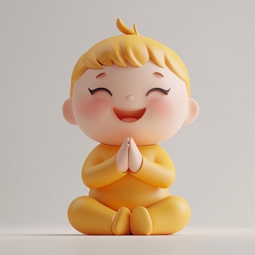 可爱卡通婴儿