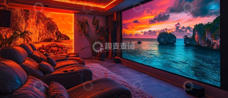 高清大图下载【趣麦麦图】高端私人影院
