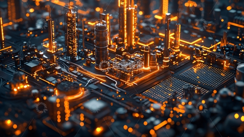 高清大图下载【趣麦麦图】未来科技城市43