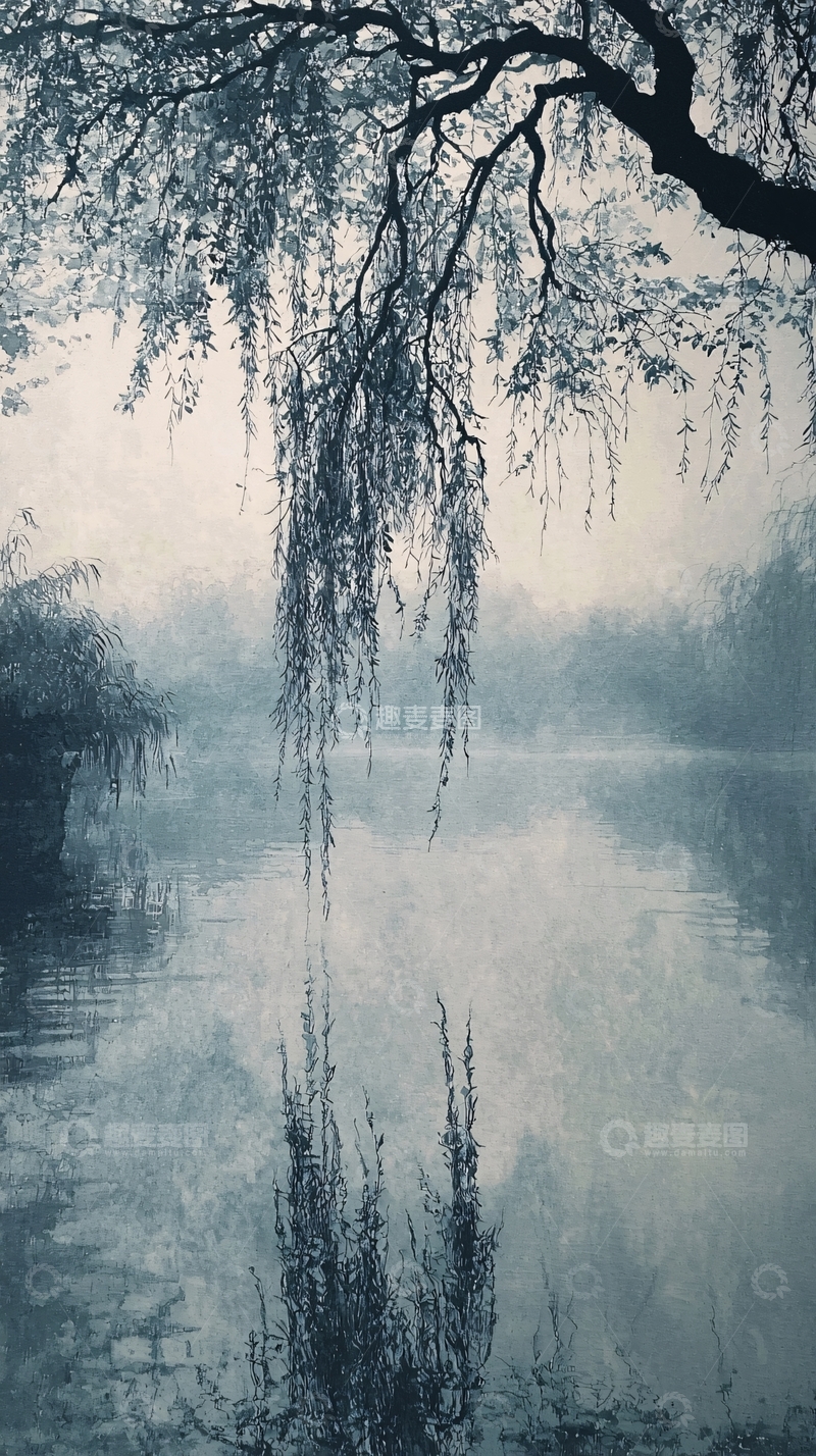 高清大图下载【趣麦麦图】水墨画