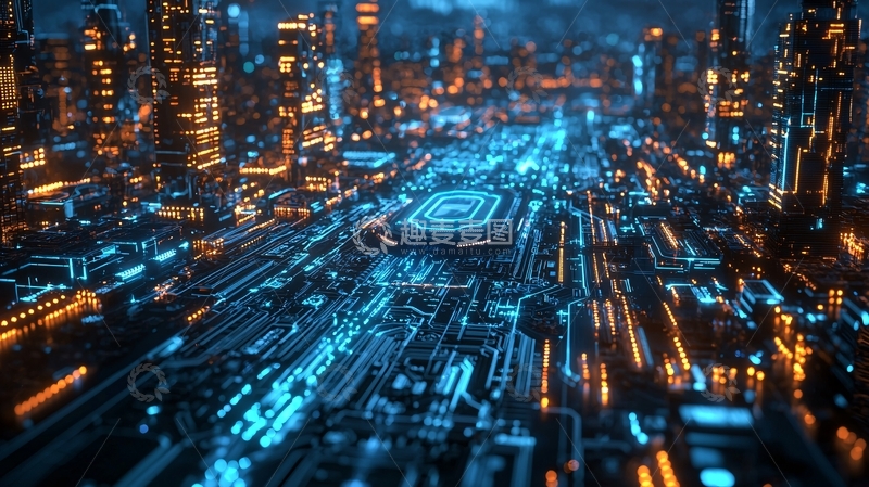高清大图下载【趣麦麦图】未来科技城市42