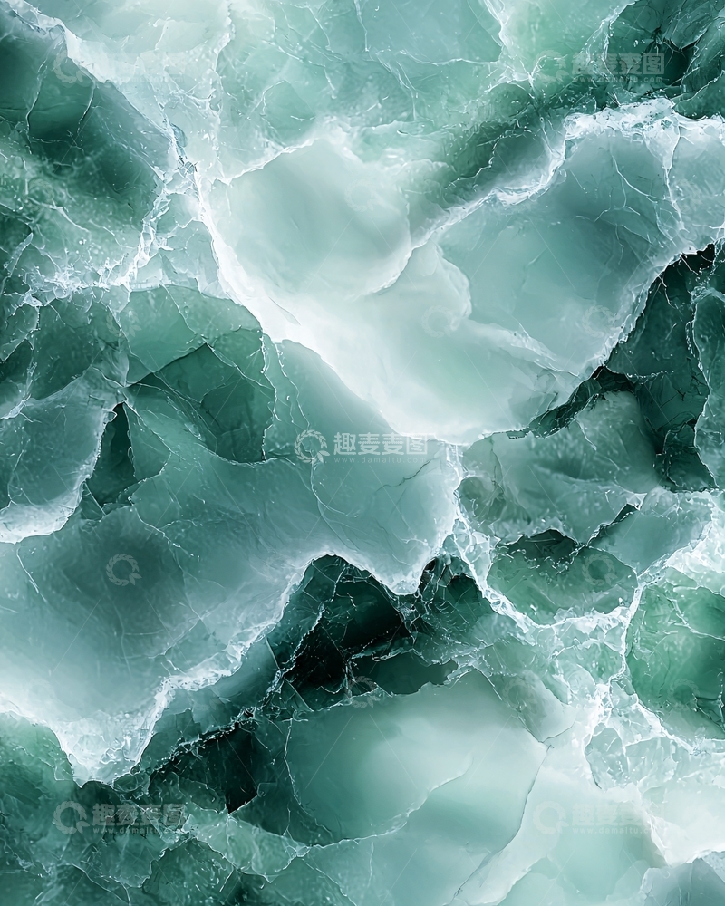 高清大图下载【趣麦麦图】碧绿玉石纹理背景