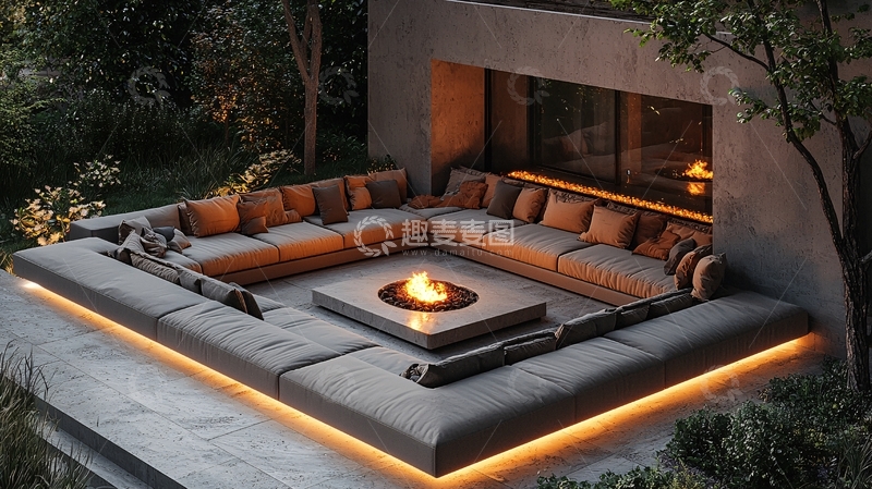 高清大图下载【趣麦麦图】庭院景观设计