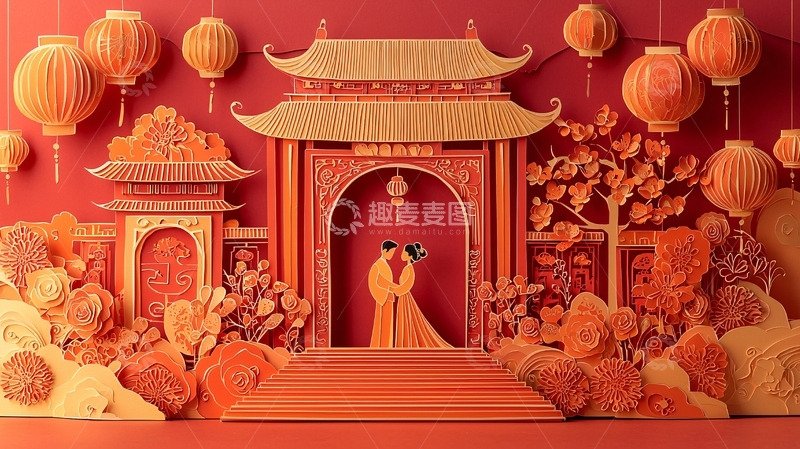 高清大图下载【趣麦麦图】中式婚礼